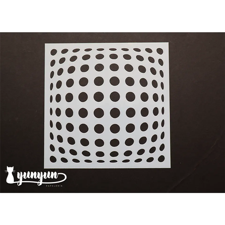 Set Stencils 9 pzas (V) - 13x13cm 5