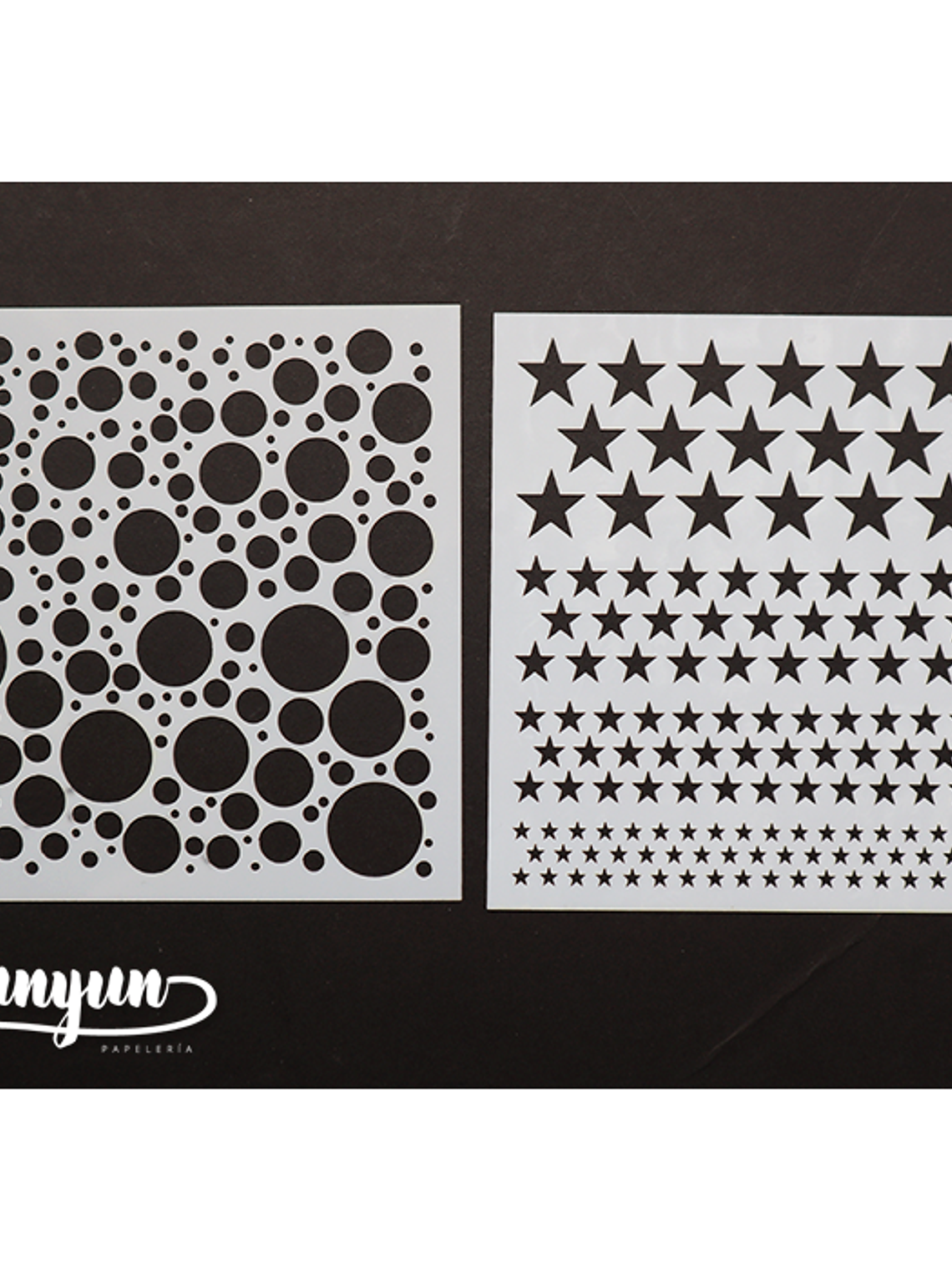 Set Stencils 9 pzas (V) - 13x13cm 6