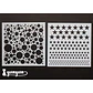 Set Stencils 9 pzas (V) - 13x13cm - Miniatura 6