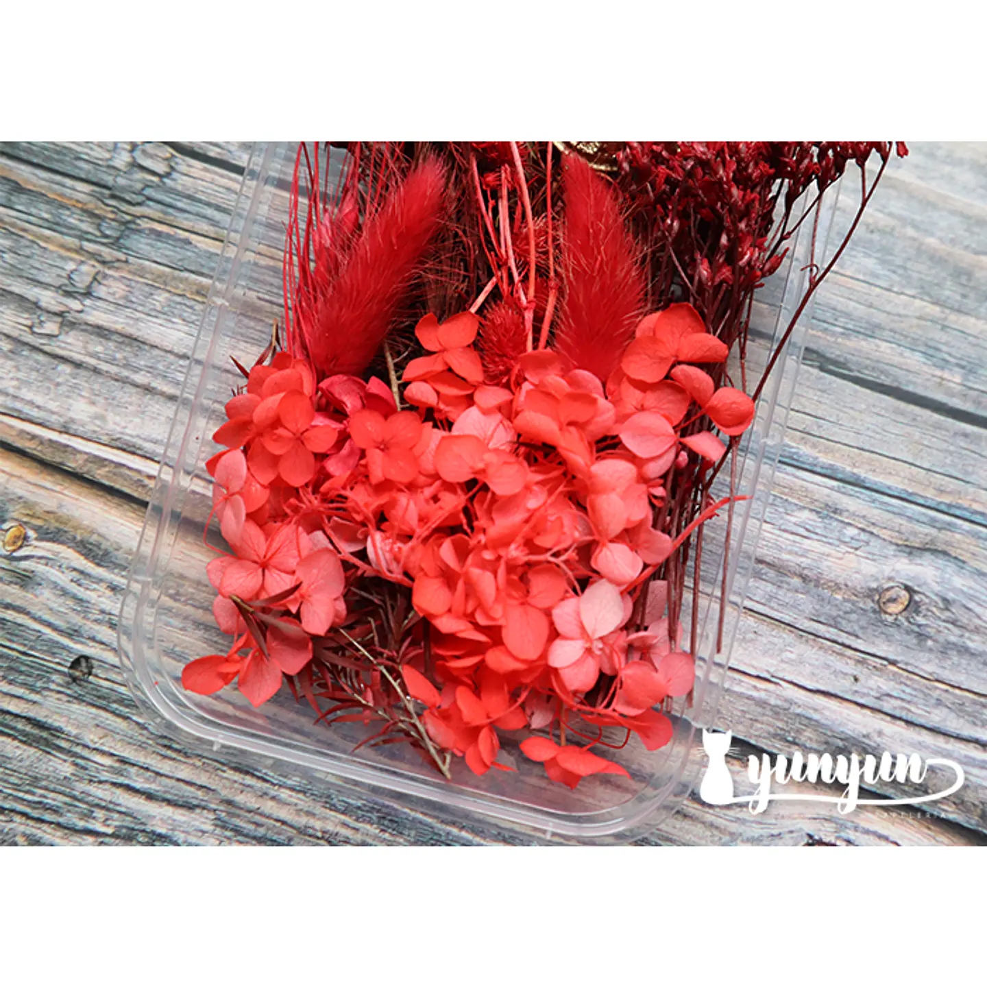 Box Flores Secas Rojas 3