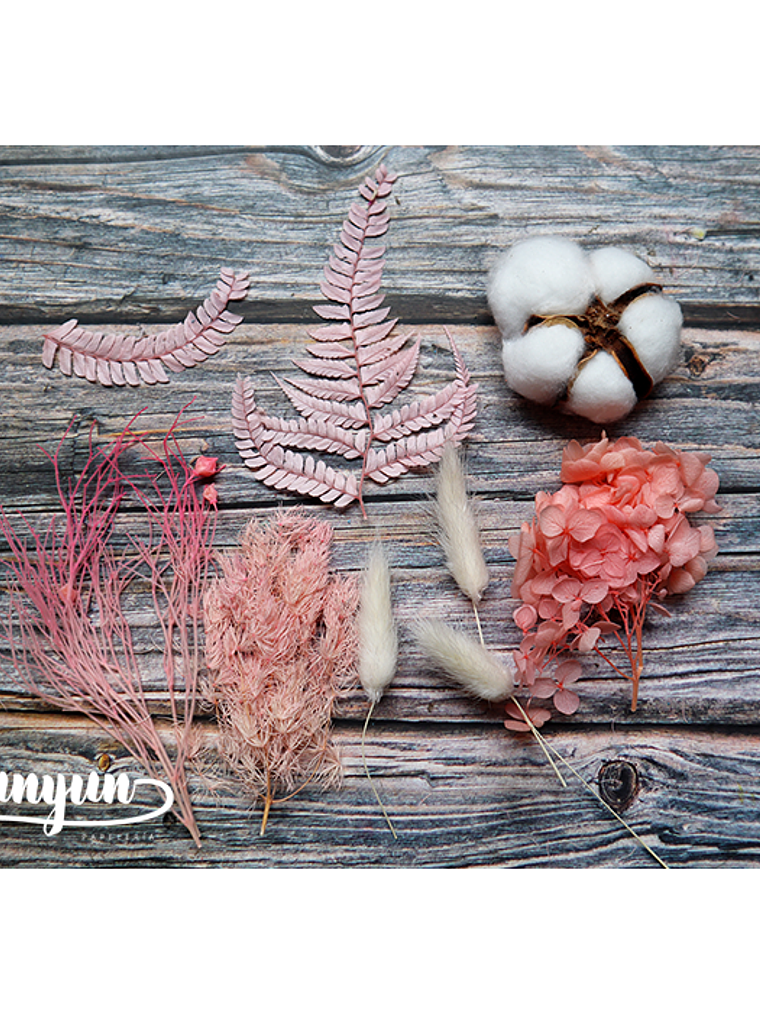 Box Flores Rosa - 10 pzas 2