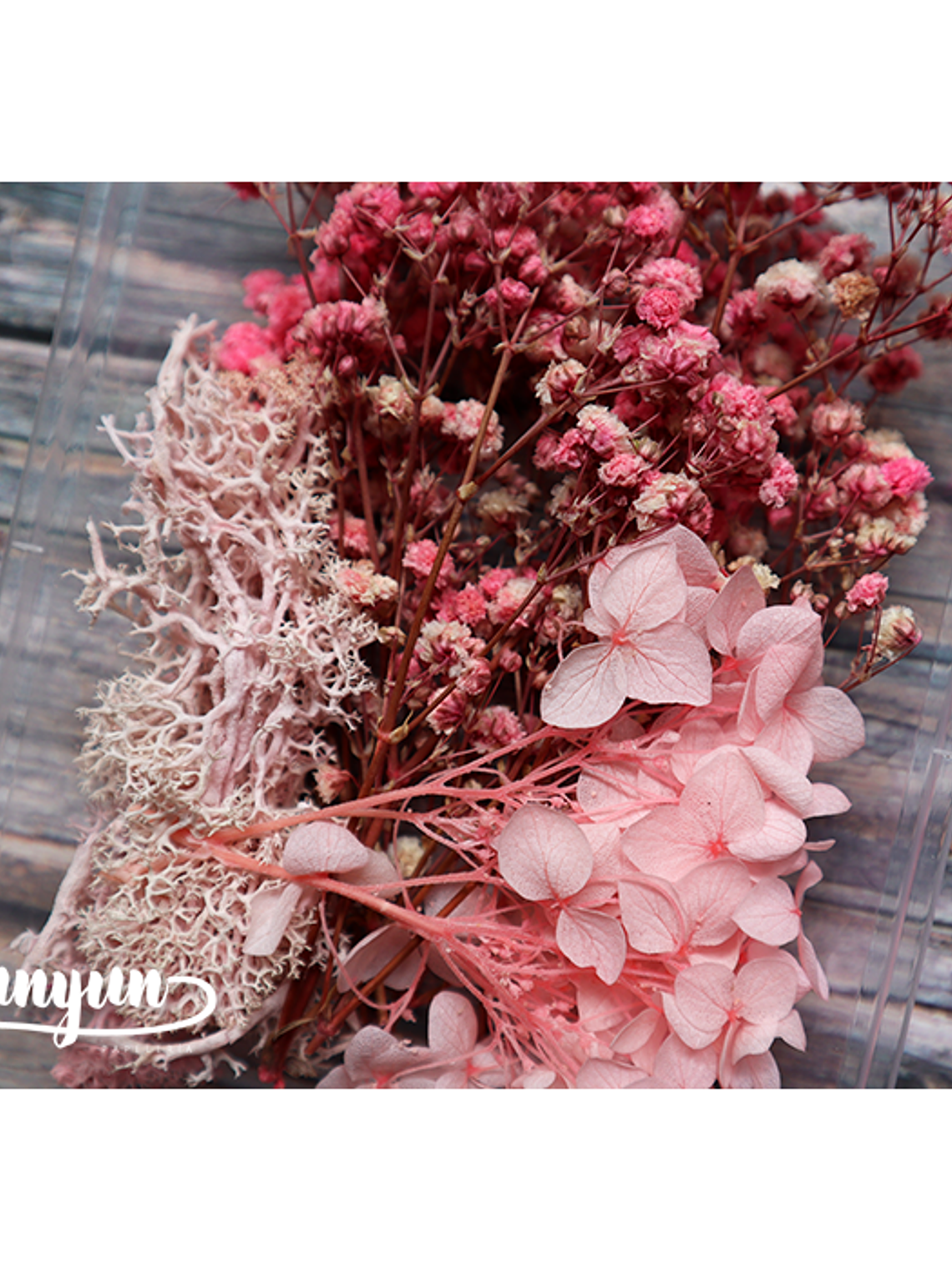 Box Flores Secas Rosa III  4