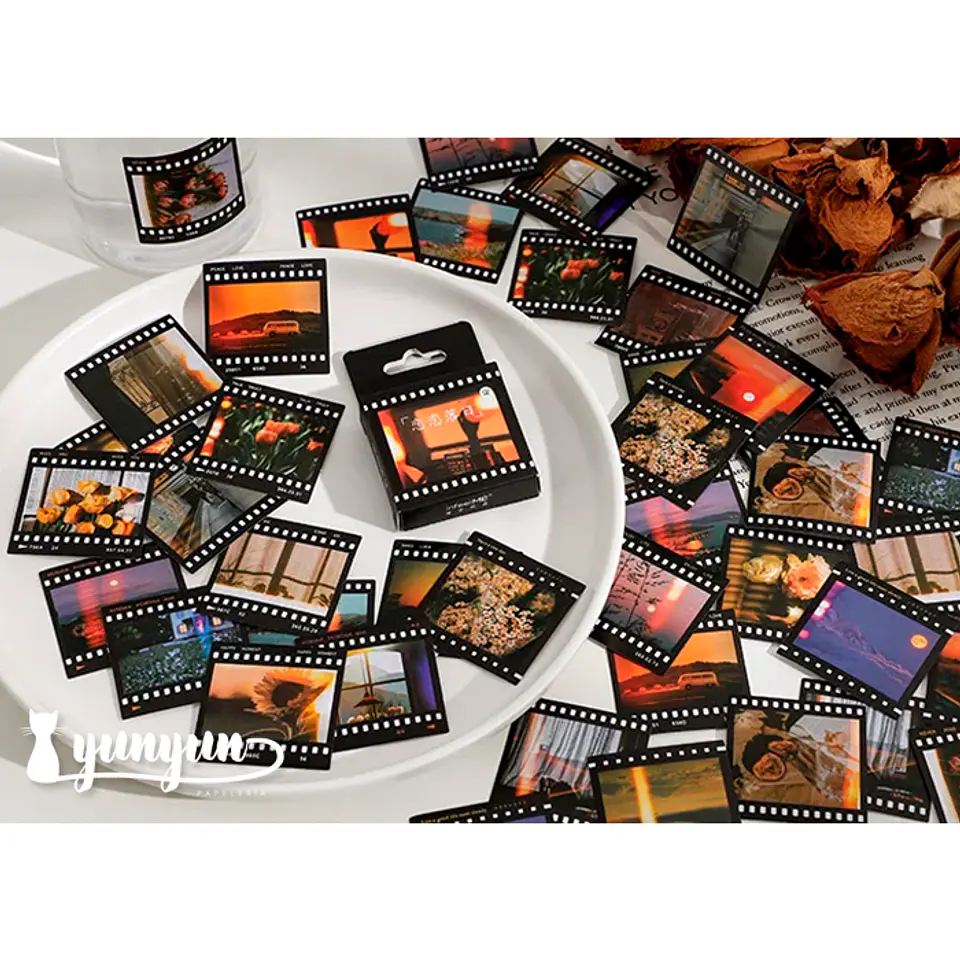 Caja Stickers Fotografía - 45 pzas 1