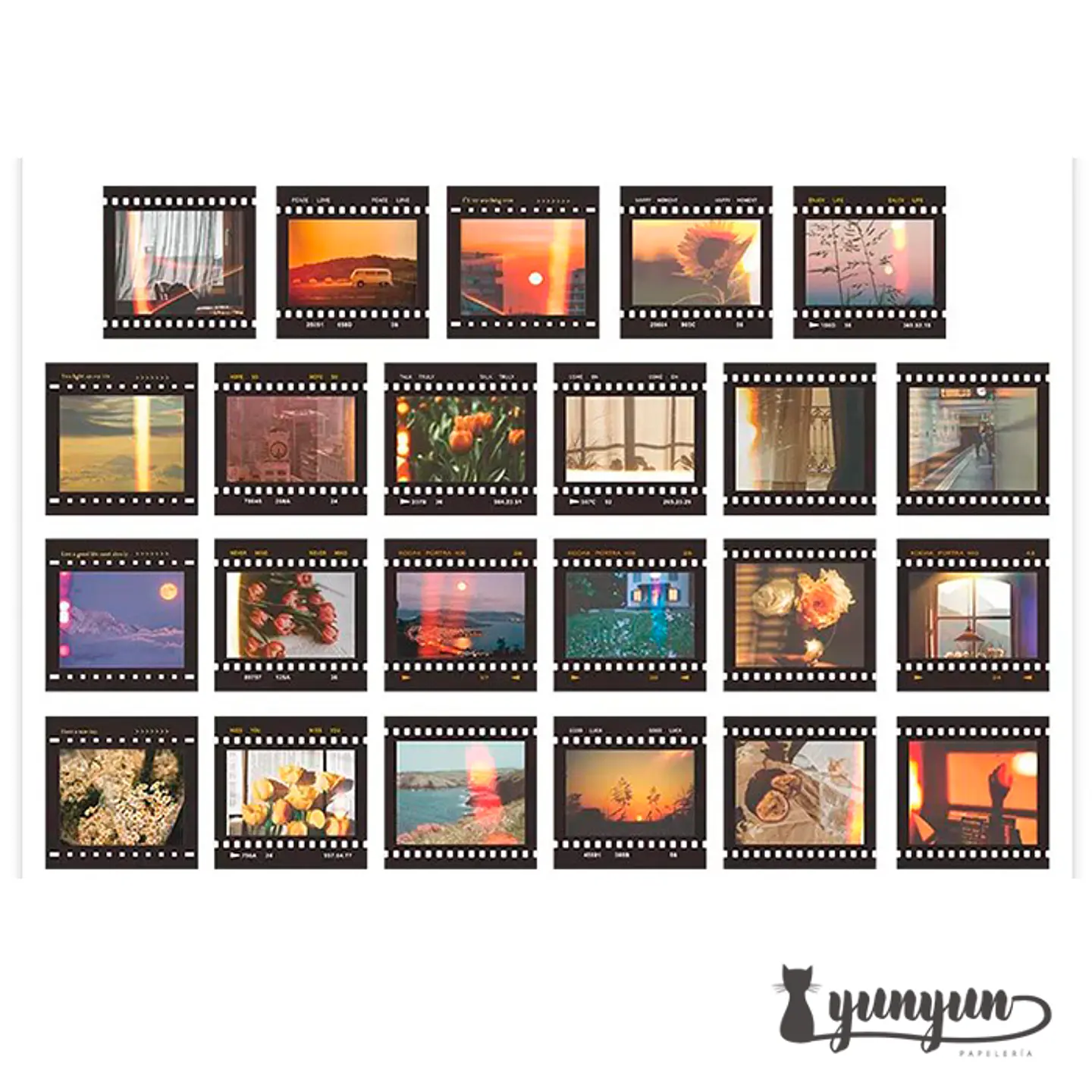Caja Stickers Fotografía - 45 pzas 3