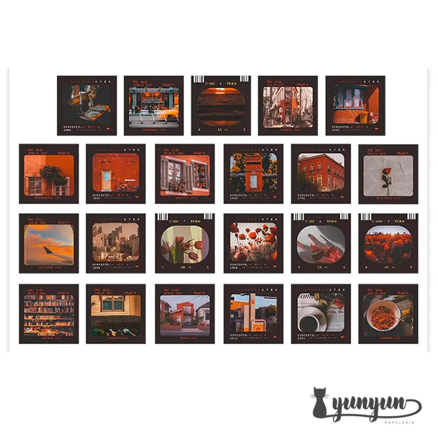 Caja Stickers Video - 45 pzas 3