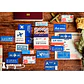 Caja Stickers Par Avion - 45 pzas - Miniatura 1