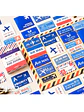 Caja Stickers Par Avion - 45 pzas - Miniatura 3