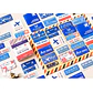 Caja Stickers Par Avion - 45 pzas - Miniatura 3