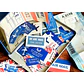 Caja Stickers Par Avion - 45 pzas - Miniatura 2