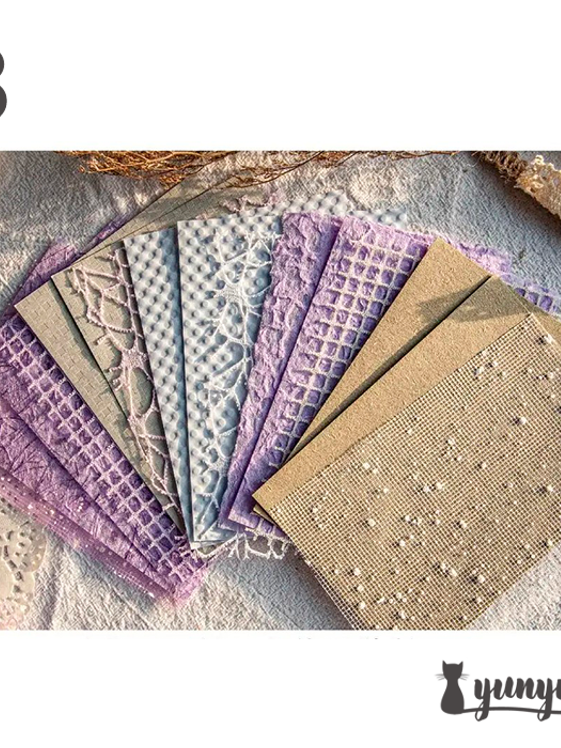 Papeles Retro Story - 16 pzas 9