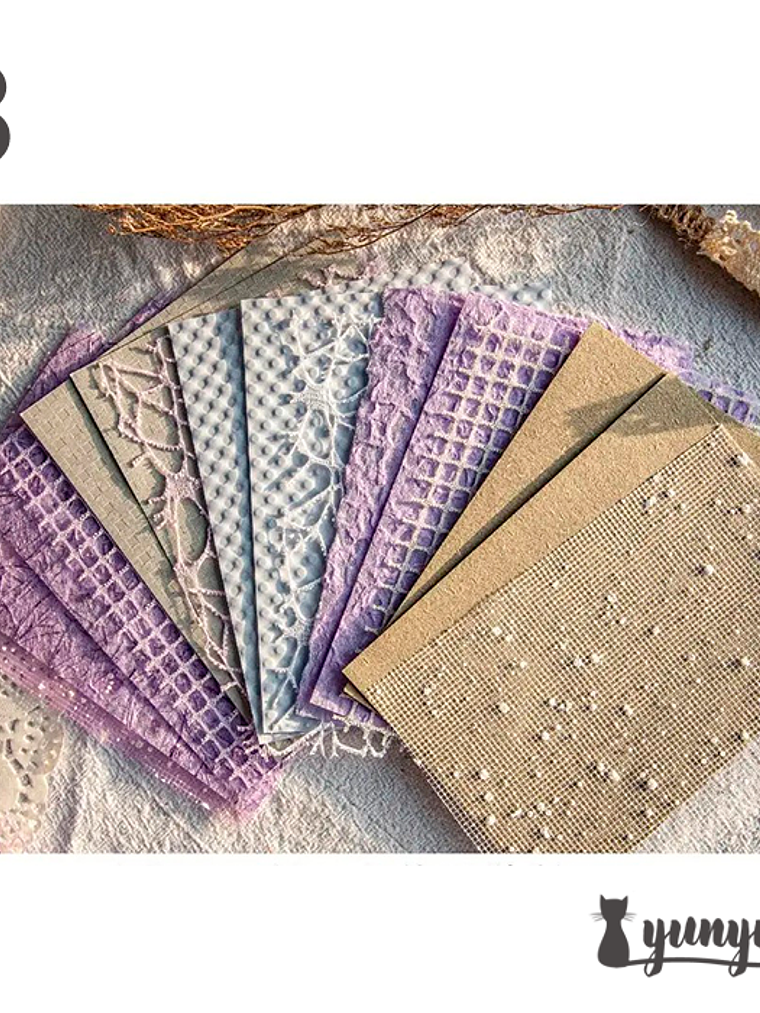 Papeles Retro Story - 16 pzas 9