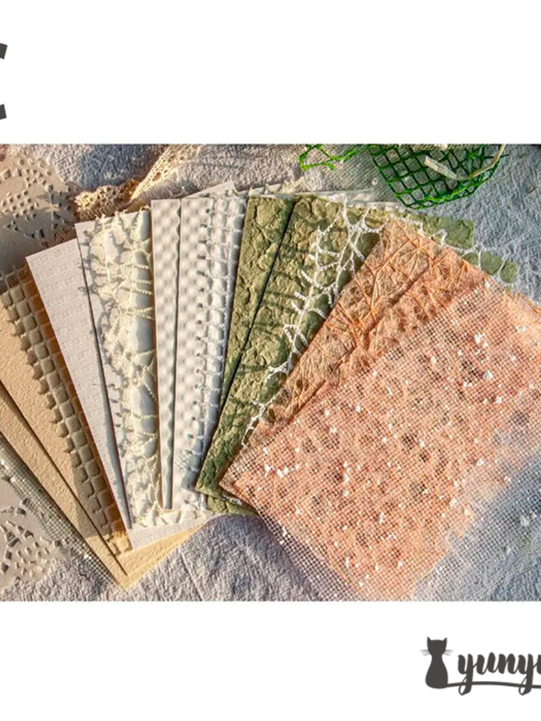 Papeles Retro Story - 16 pzas 10