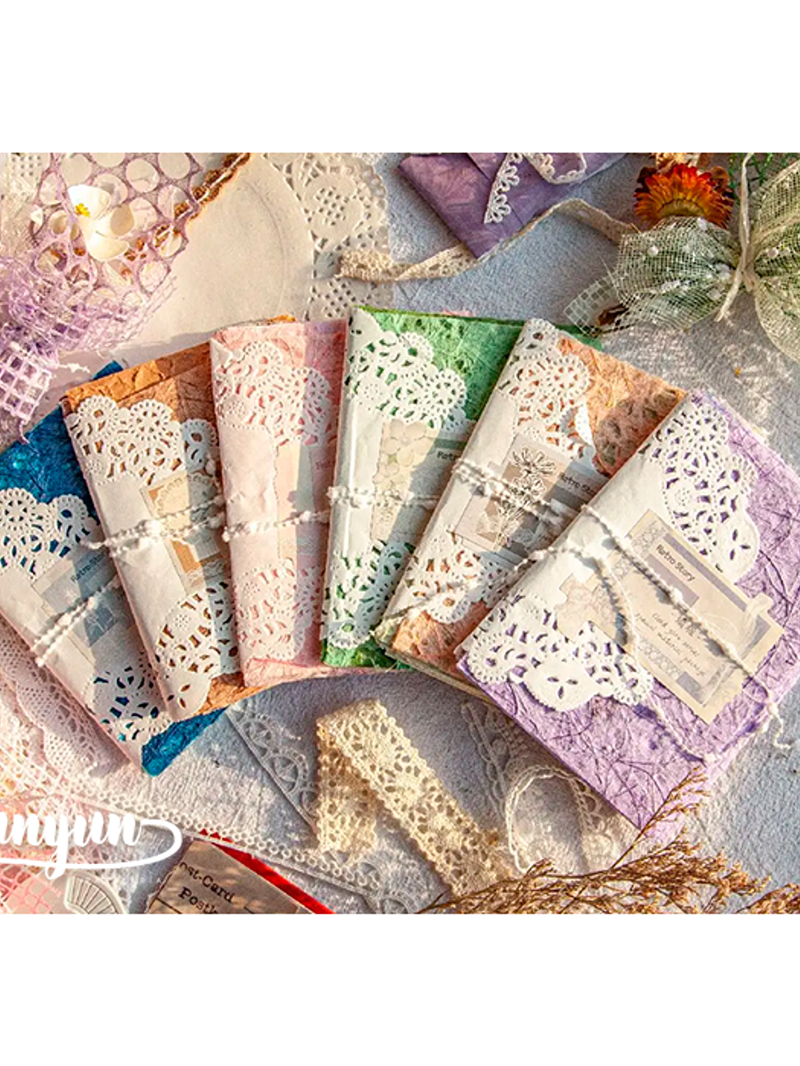 Papeles Retro Story - 16 pzas 1