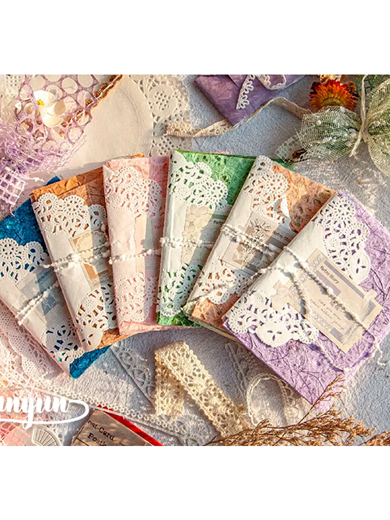 Papeles Retro Story - 16 pzas 1