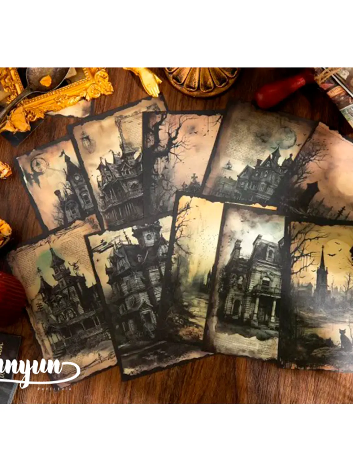 Papeles Mysterious Attraction - 20 pzas 9