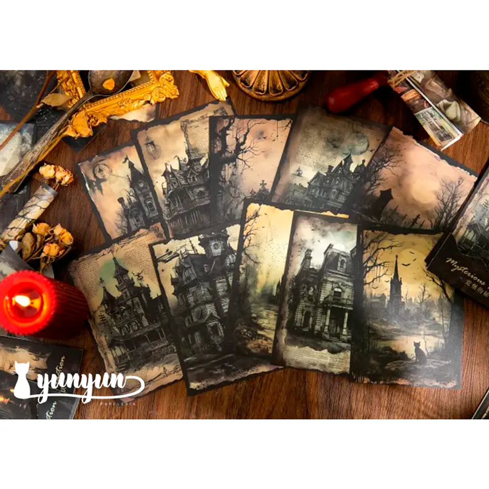 Papeles Mysterious Attraction - 20 pzas 9
