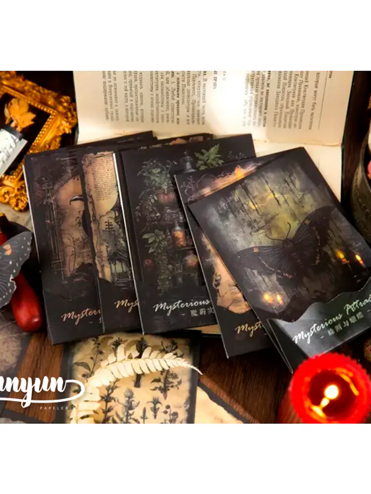 Papeles Mysterious Attraction - 20 pzas 7