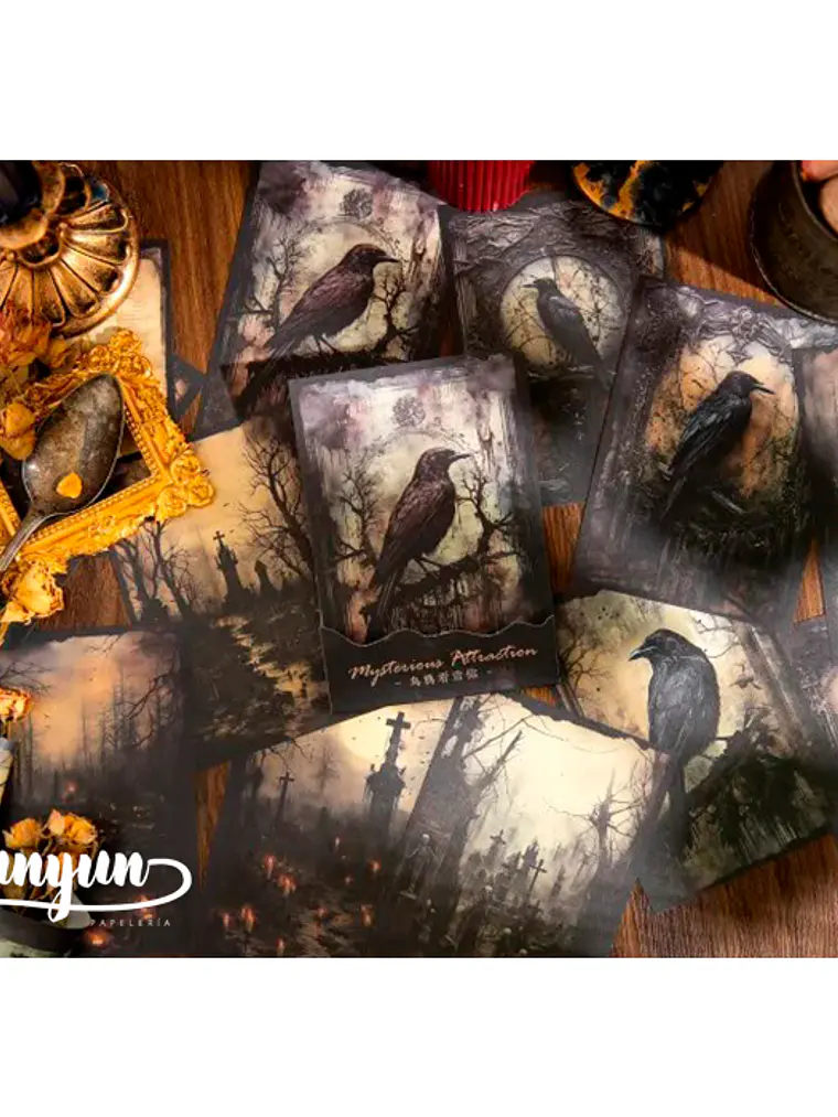 Papeles Mysterious Attraction - 20 pzas 2