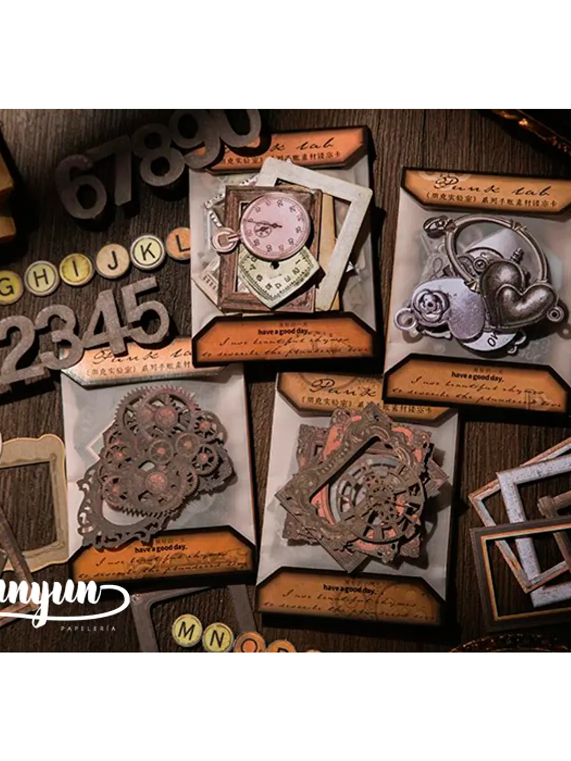 Papeles Punk Lab - 30 pzas 1