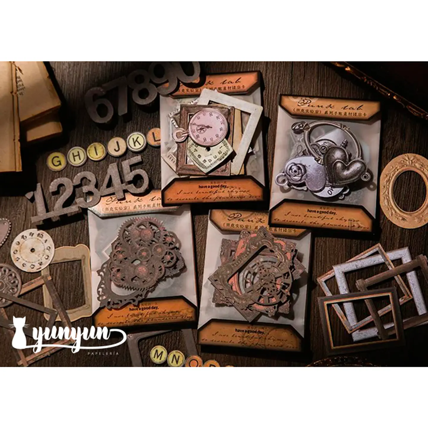 Papeles Punk Lab - 30 pzas 1