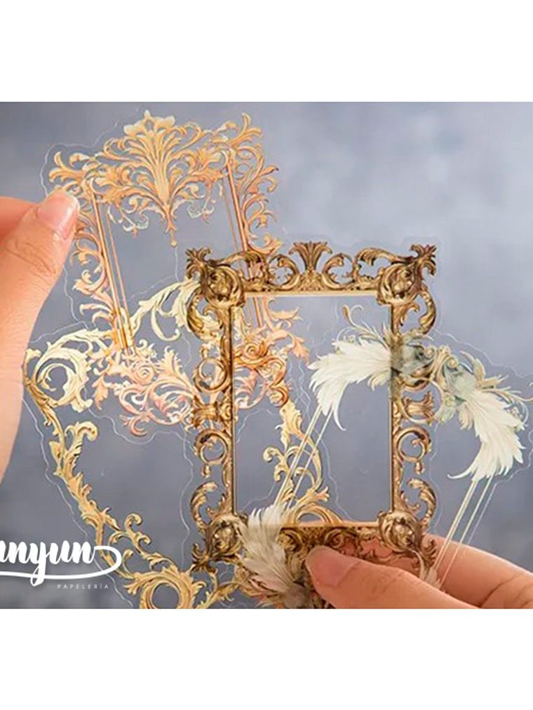 Stickers Gilded Photo Frame - 10 pzas 6