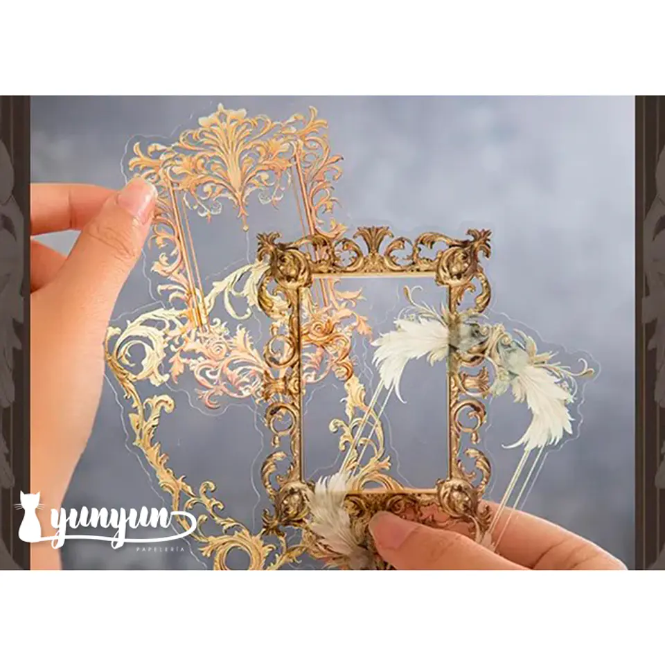 Stickers Gilded Photo Frame - 10 pzas 6