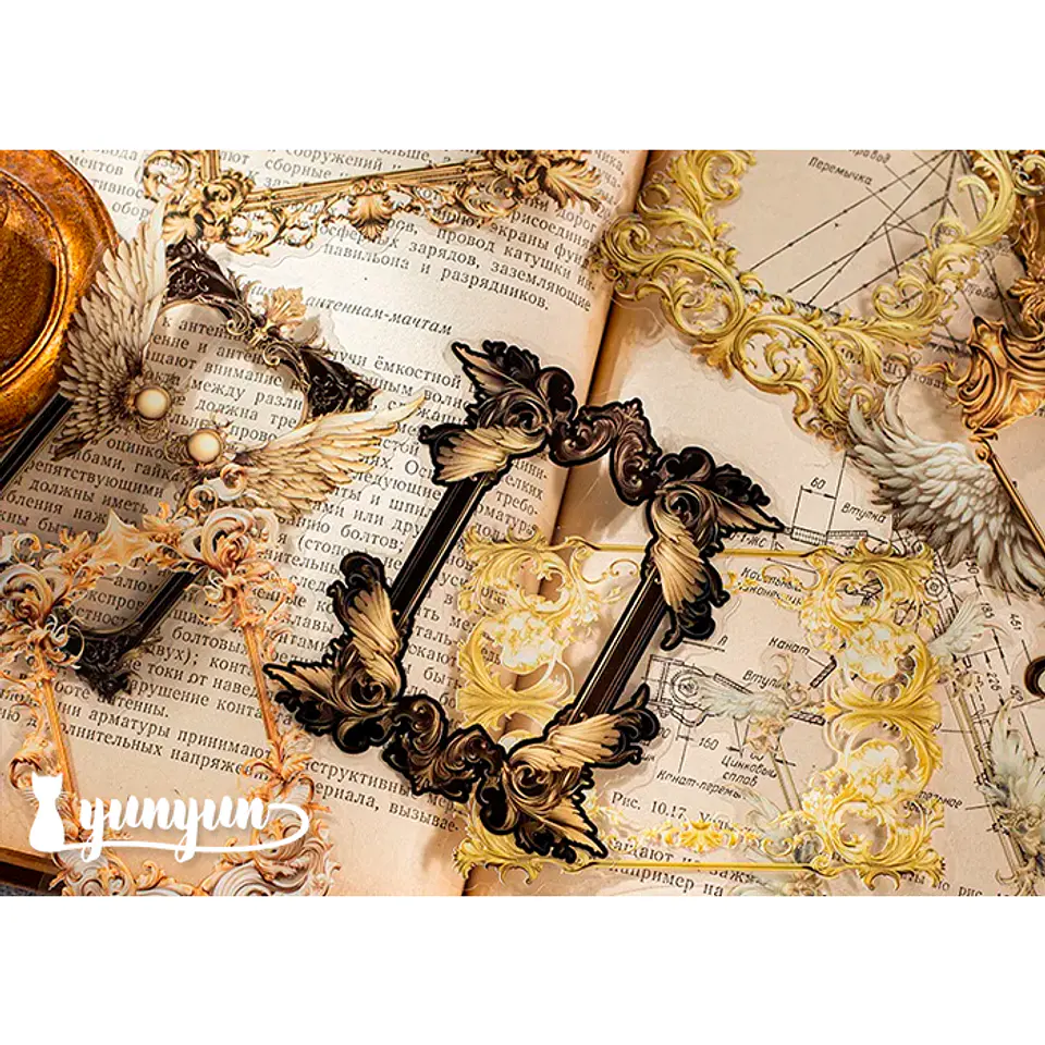 Stickers Gilded Photo Frame - 10 pzas 2