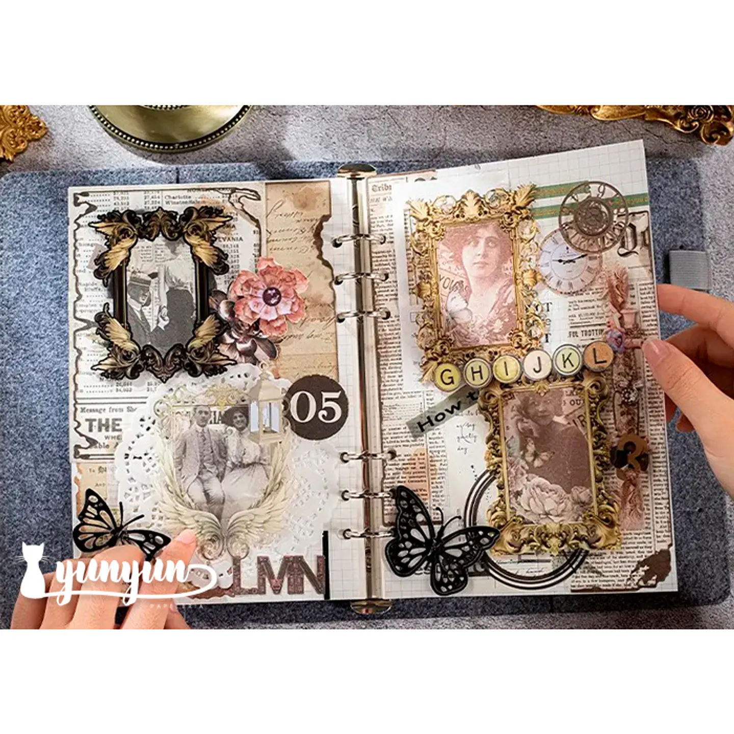 Stickers Gilded Photo Frame - 10 pzas 4