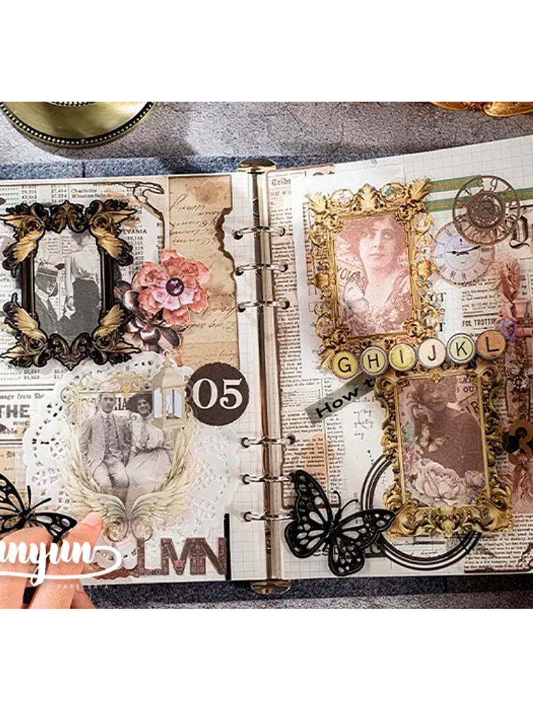 Stickers Gilded Photo Frame - 10 pzas 4