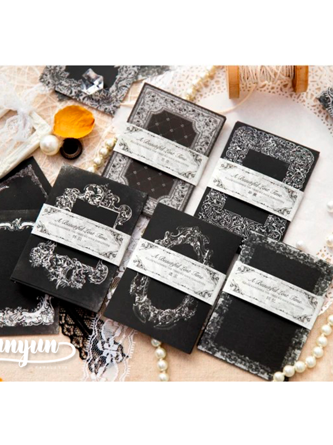 Papeles A Beautiful Lost Time - 20 pzas 2