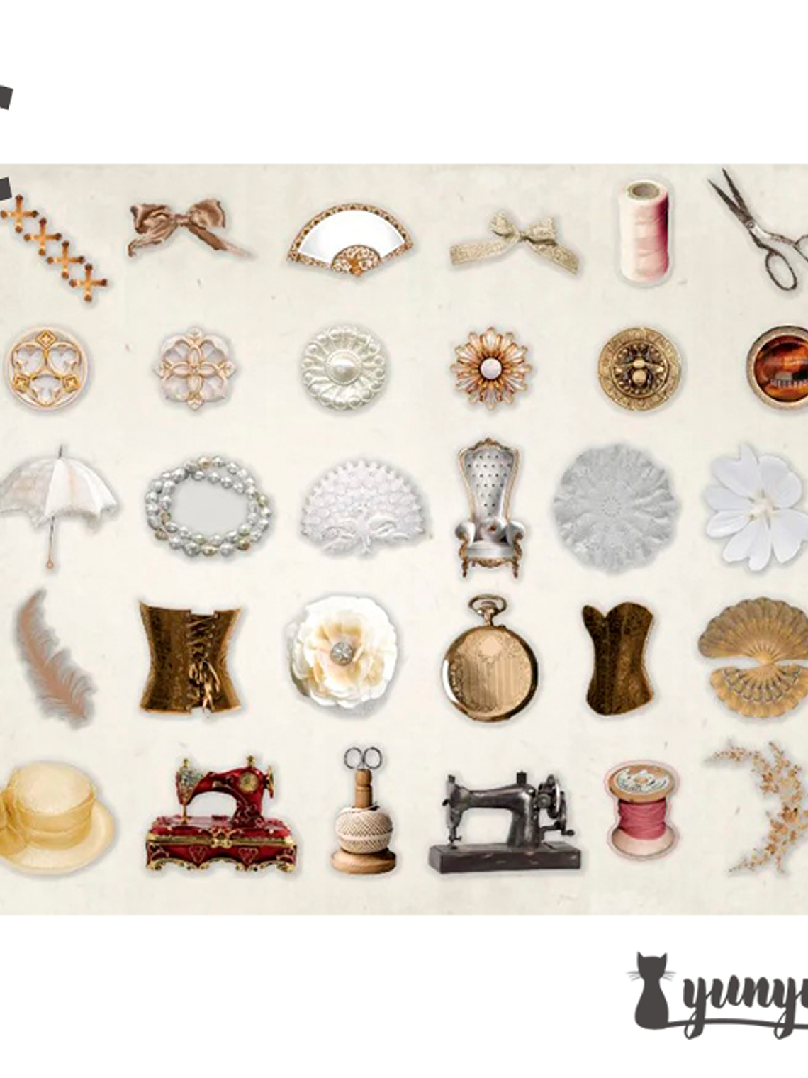 Stickers Craftsman of Time - 30 pzas 11