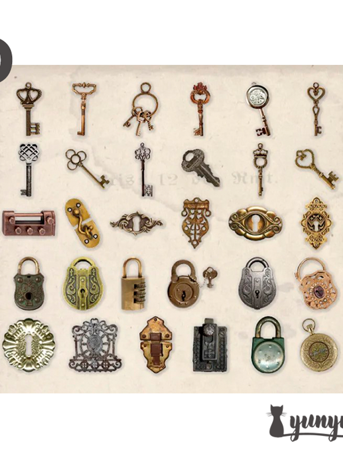 Stickers Craftsman of Time - 30 pzas 12