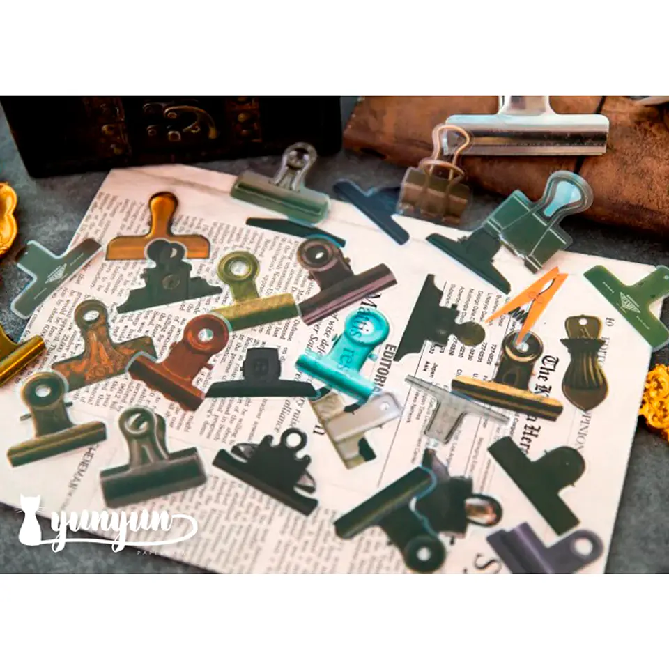 Stickers Craftsman of Time - 30 pzas 4