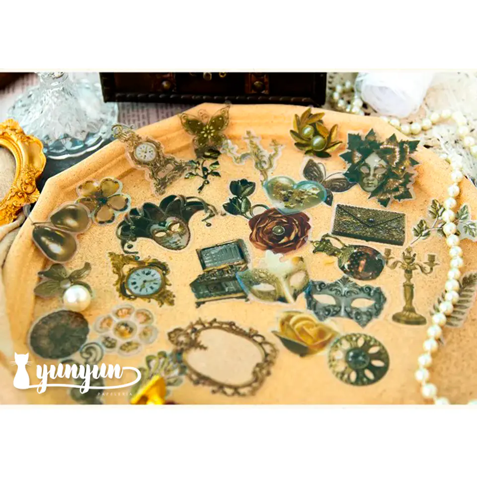 Stickers Craftsman of Time - 30 pzas 6