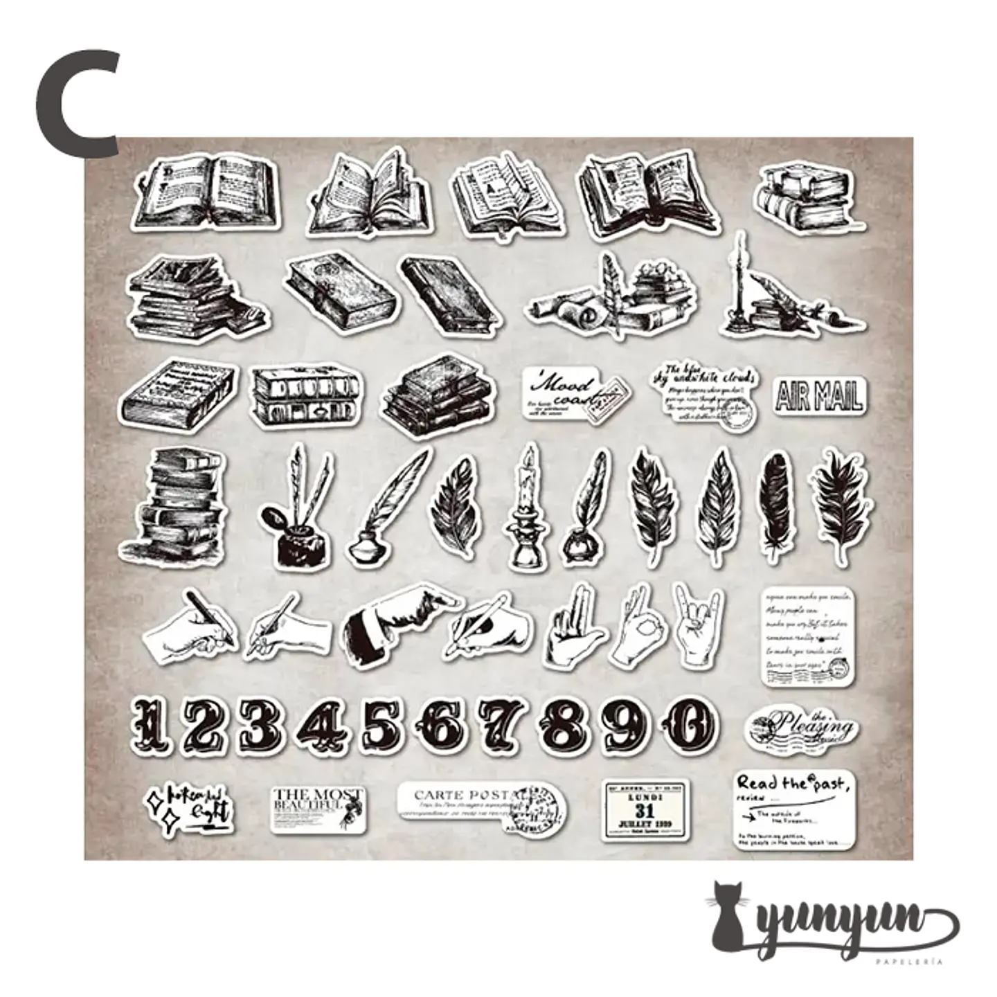 Stickers Yesterday Chapter - 100 pzas 11