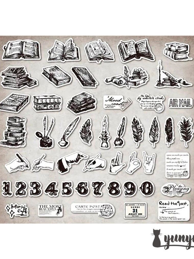 Stickers Yesterday Chapter - 100 pzas 11