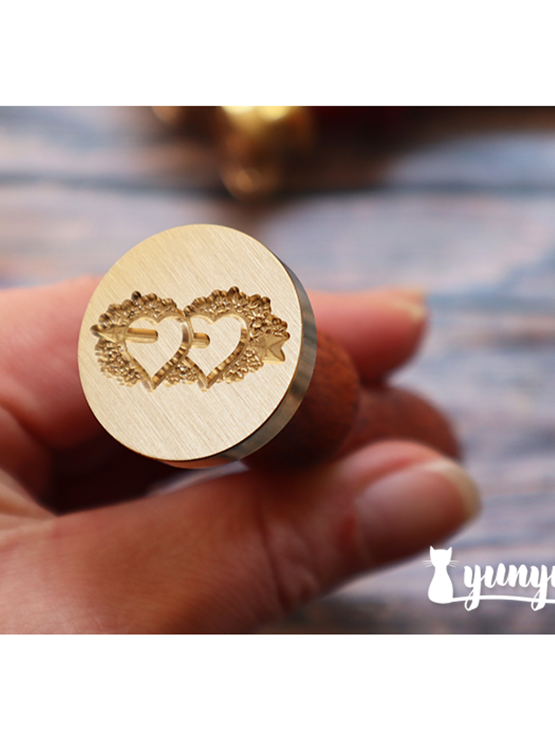 Sello de Lacre Corazones Flechados - 2,5cm 4