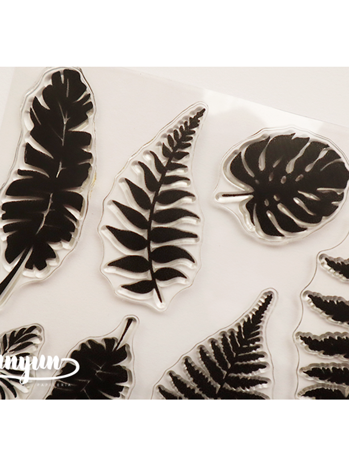 Sellos Helecho - 8 pzas 2