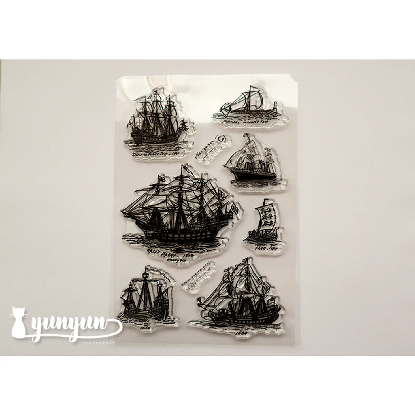 Sellos Barcos - 7 pzas 1