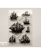 Sellos Barcos - 7 pzas - Miniatura 1