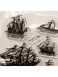 Sellos Barcos - 7 pzas - Miniatura 2