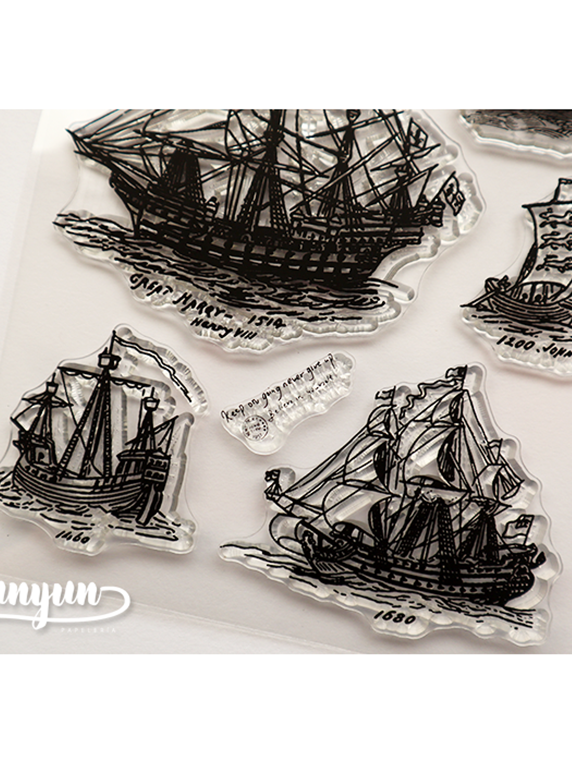 Sellos Barcos - 7 pzas 3