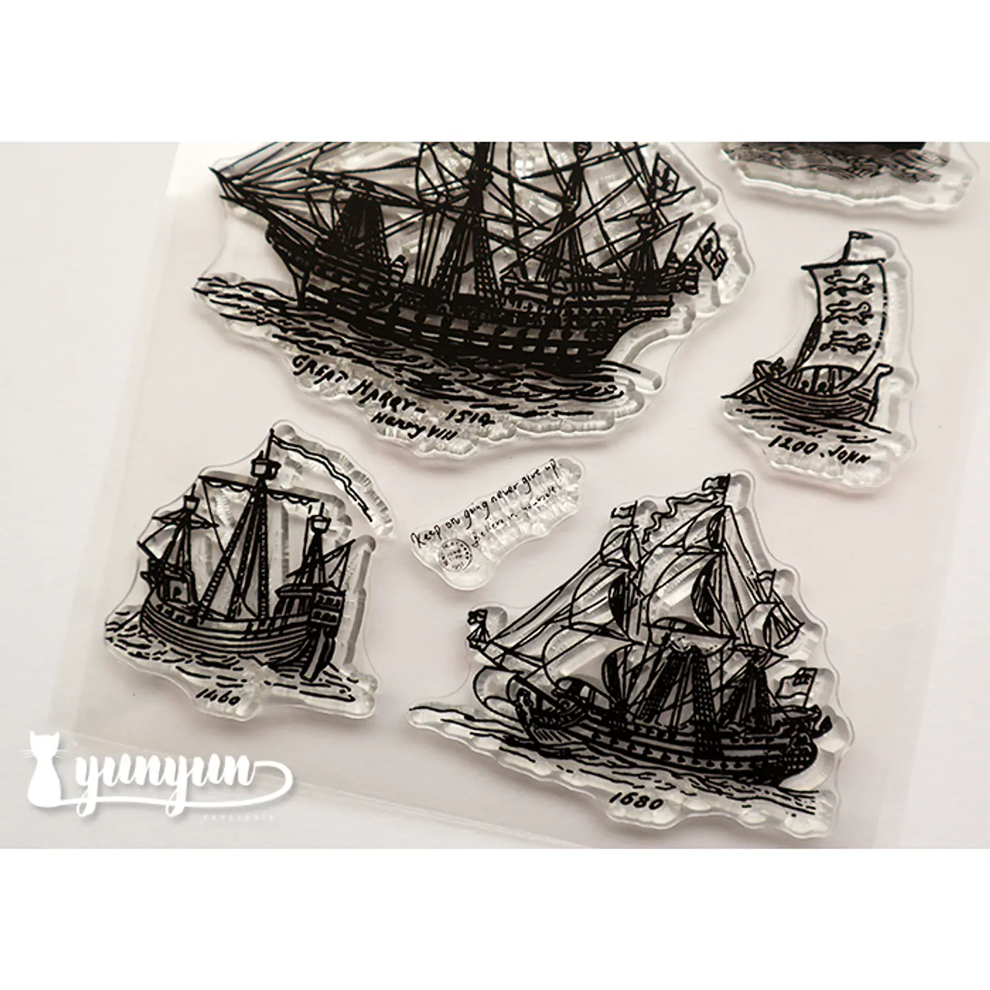Sellos Barcos - 7 pzas 3