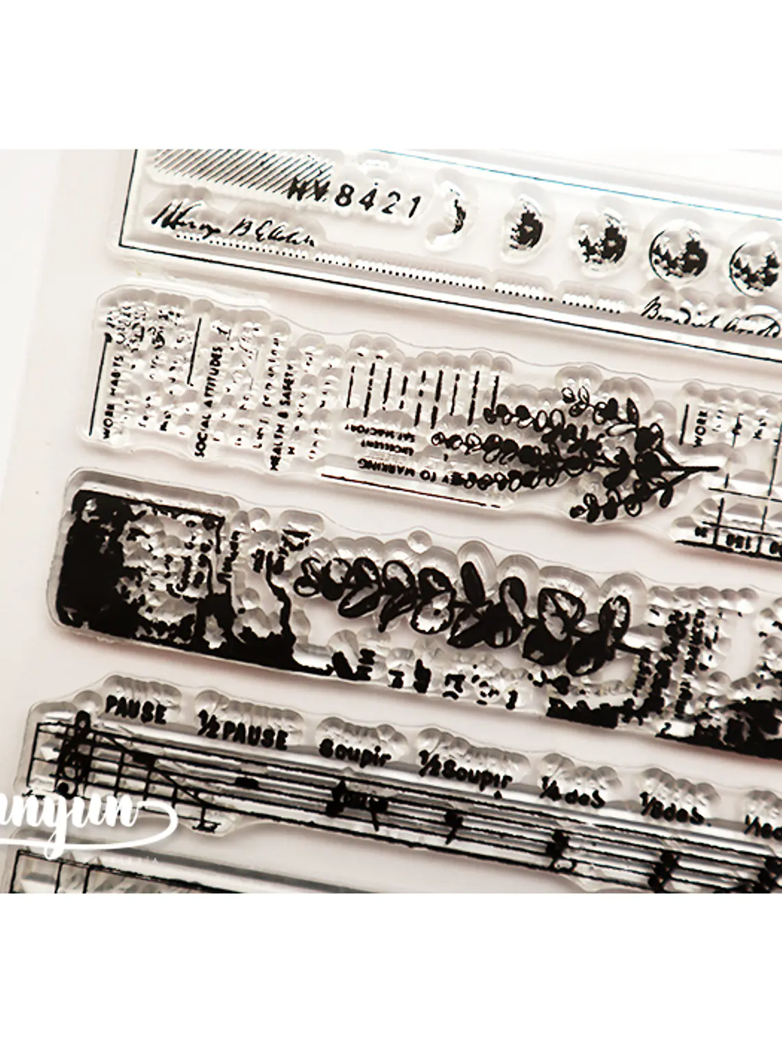 Sellos Silicona Naturaleza - 7 pzas 3