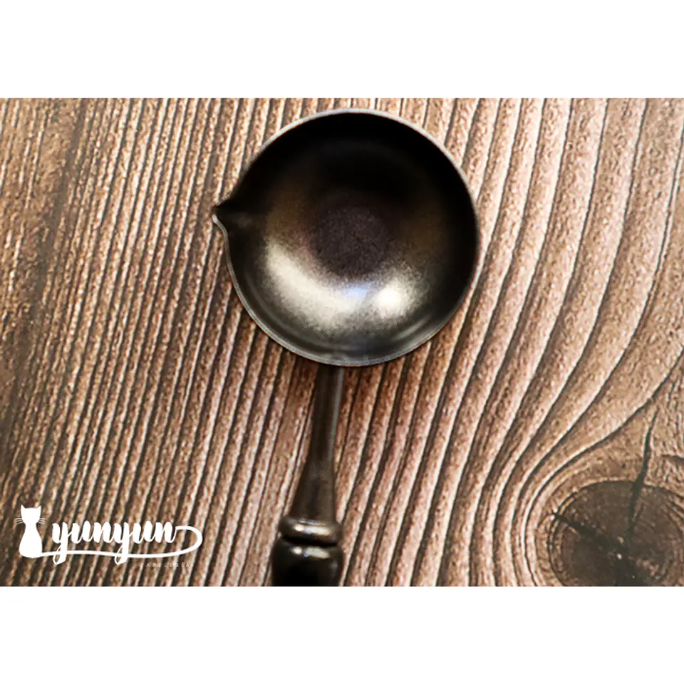 Cuchara Antiadherente Sello de Lacre  - Negro 2