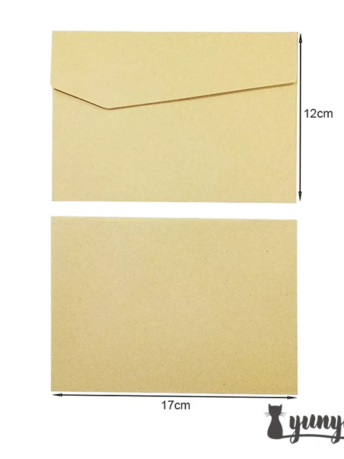 Set Sobres Kraft 10 pzas - 12x17cm  3