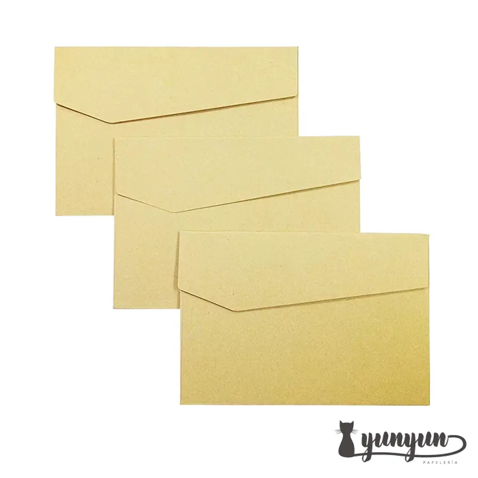 Sobres Kraft 50 pzas - 12x17cm 2