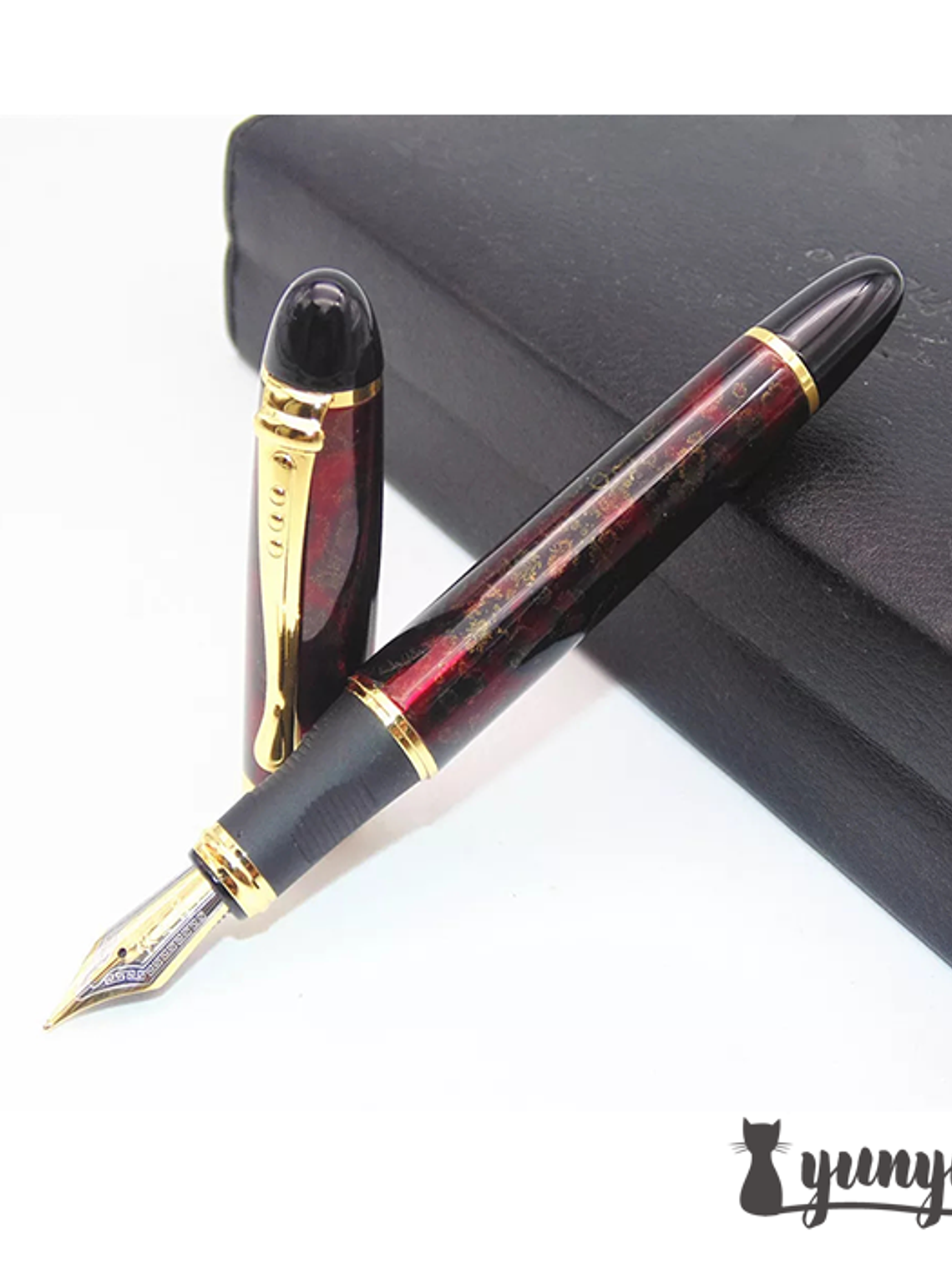 Pluma Fuente JINHAO - X450 Borgoña 1