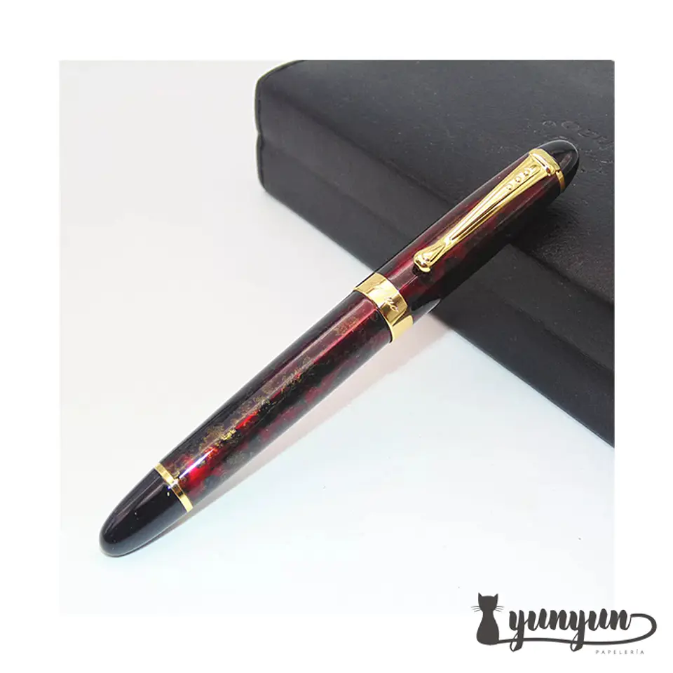 Pluma Fuente JINHAO - X450 Borgoña 4