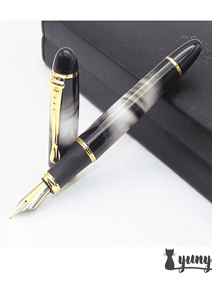 Pluma Fuente JINHAO - X450 Blanco marmoleado